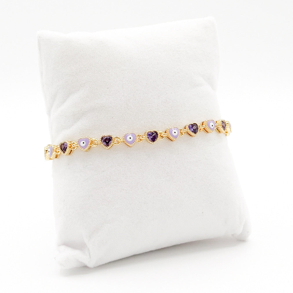 The Dainty Evil Eye Bracelet