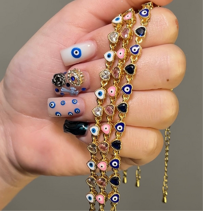 The Dainty Evil Eye Bracelet