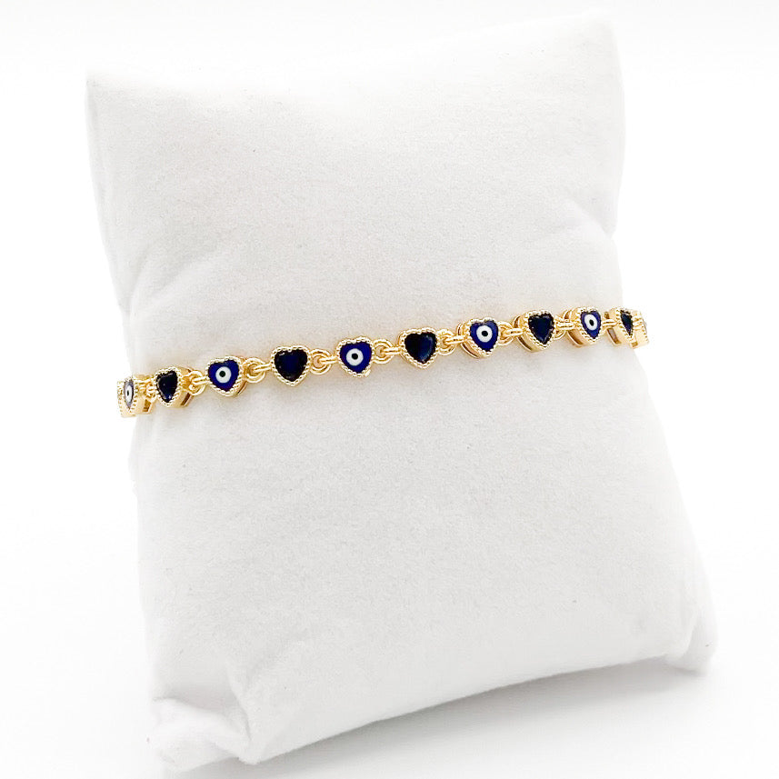 The Dainty Evil Eye Bracelet